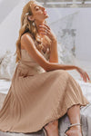 Vestido Vintage Plissado