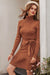 Vestido Suéter Padrão Vintage