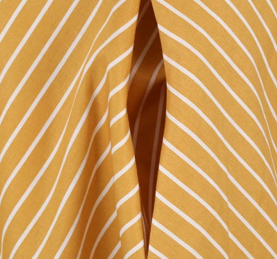 Vestido Retrô Anos 50 Amarelo