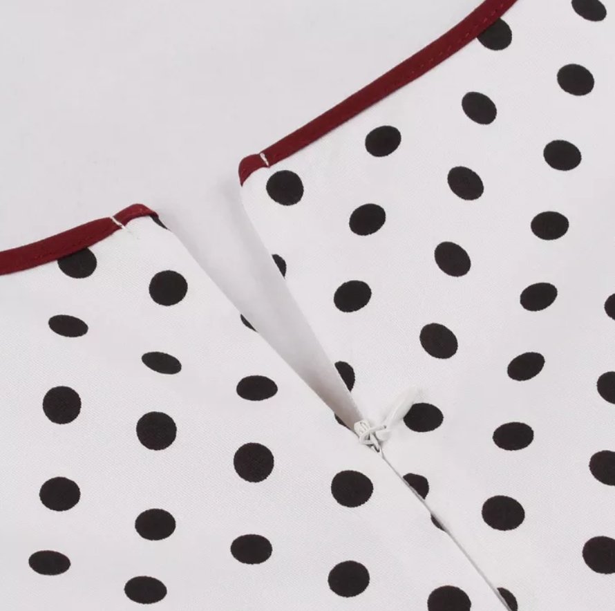 Vestido Vintage Retrô Dos Anos 50