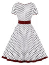 Vestido Vintage Retrô Dos Anos 50