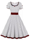 Vestido Vintage Retrô Dos Anos 50