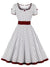 Vestido Vintage Retrô Dos Anos 50