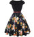 Vestido Rockabilly Preto Anos 50