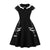 Vestido Rockabilly De Halloween Batwing