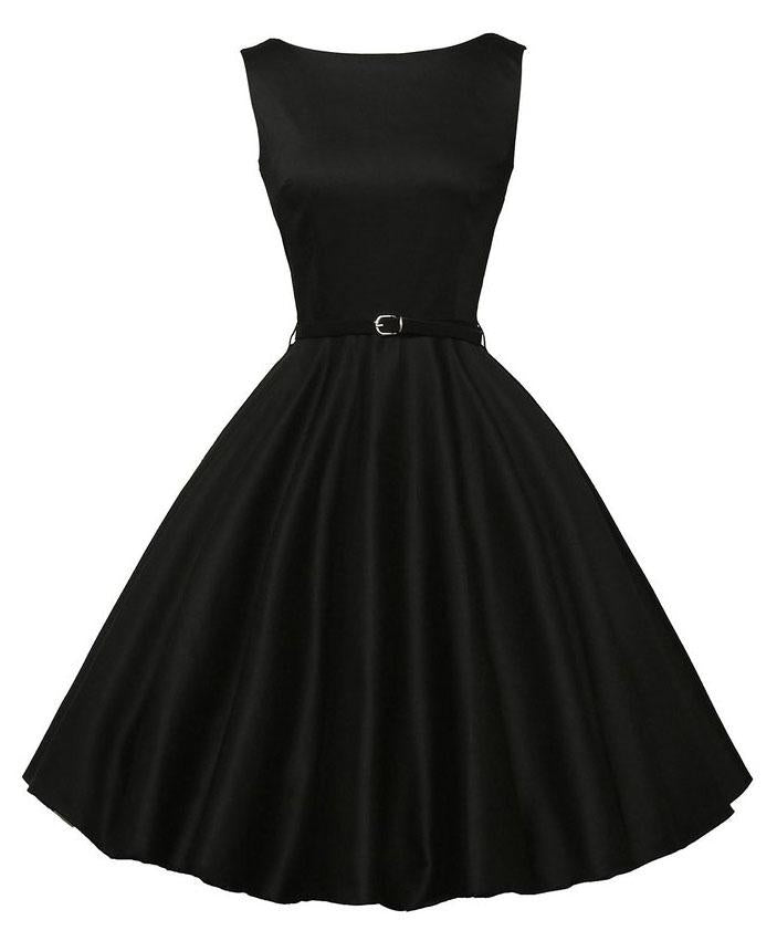 Vestido Rockabilly Preto