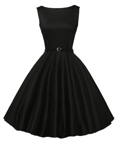 Vestido Rockabilly Preto