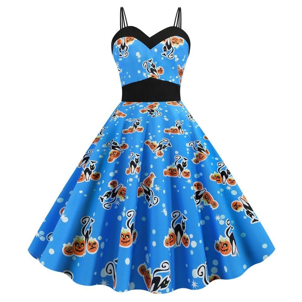 Vestido Rockabilly Especial De Halloween