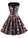 Vestido Rockabilly Caveira