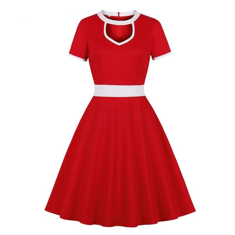Vestido Vermelho Anos 60
