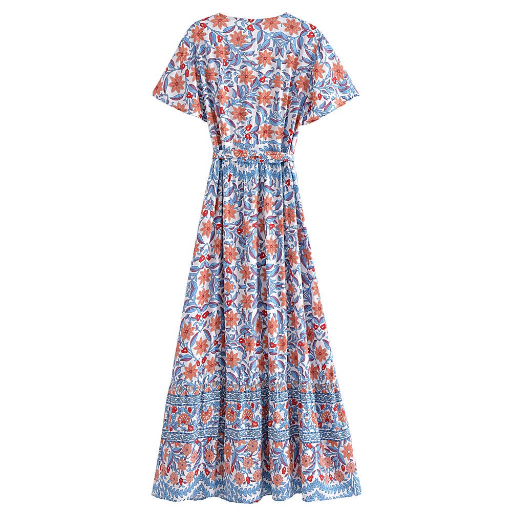 Vestido Vintage Dos Anos Setenta