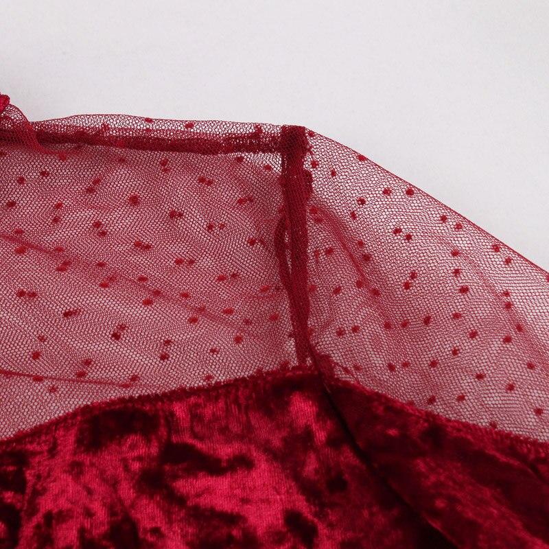 Vestido De Festa De Veludo Anos 50