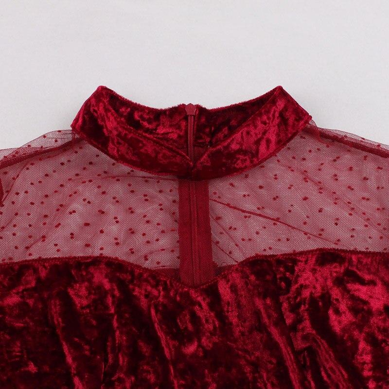 Vestido De Festa De Veludo Anos 50