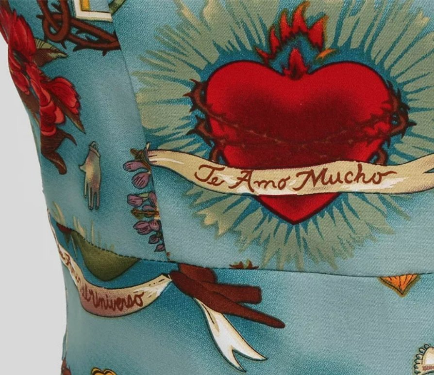 Vestido Estilo Déco Vintage Anos 50