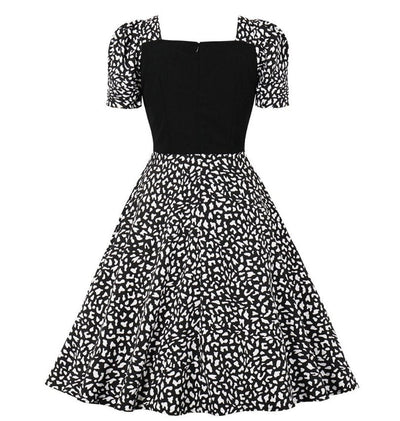 Vestido Preto Vintage Estilo Anos 50