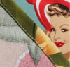 Vestido De Retalhos Vintage Dos Anos 50