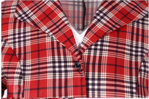 Vestido Estilo Anos 50 Vermelho