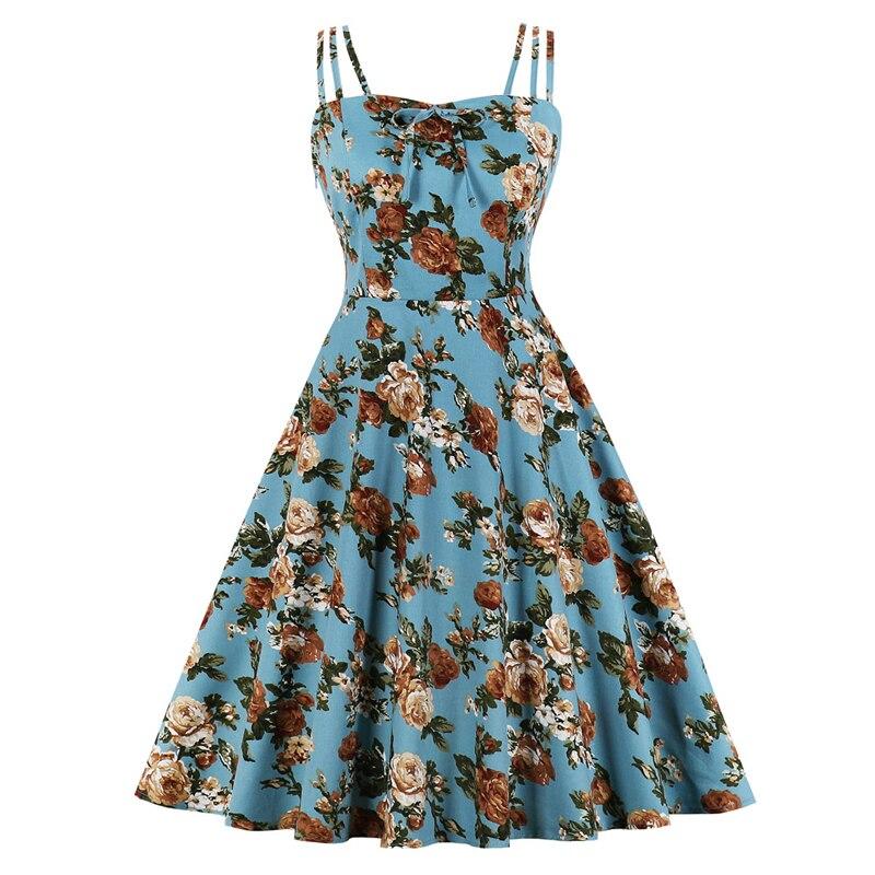 Vestido Estilo Vintage Plus Size Elegante
