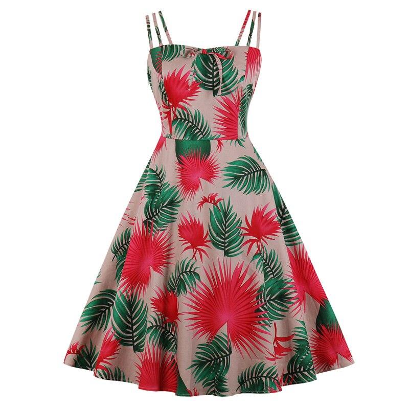 Vestido Primavera Plus Size Estilo Vintage