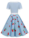 Vestido Estilo Rockabilly Dos Anos 50