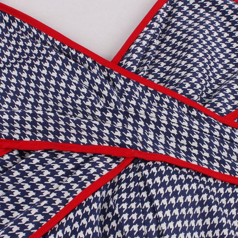 Vestido Vintage Avental Azul