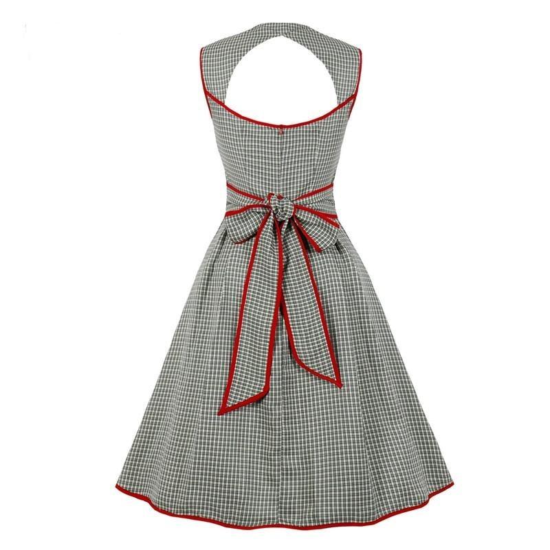 Vestido Estilo Avental Vintage Dos Anos 60