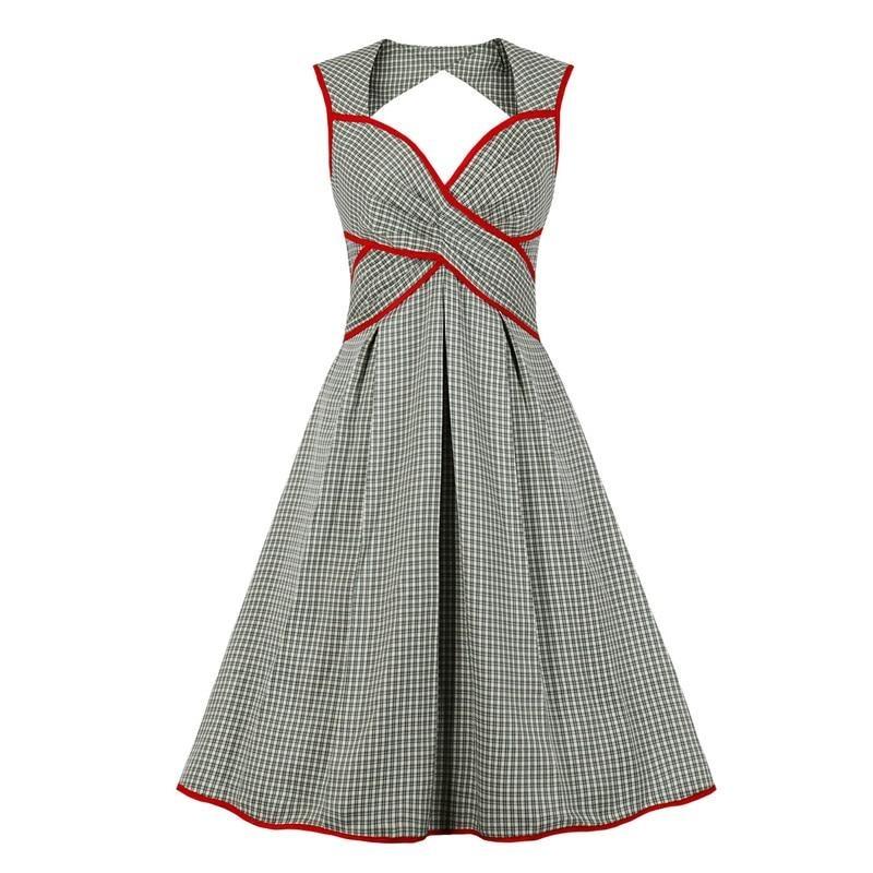 Vestido Estilo Avental Vintage Dos Anos 60