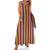 Vestido Trapézio Multicolorido Dos Anos 70