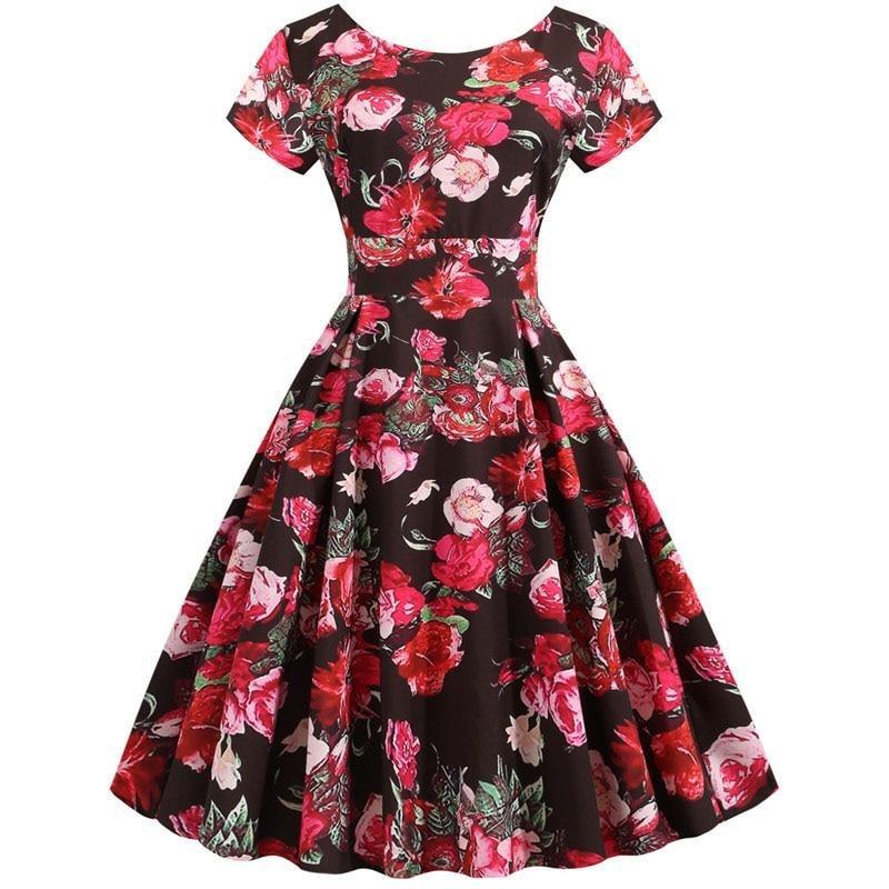 Vestido Túnica Vintage De Verão