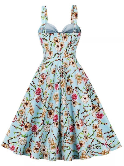 Vestido Túnica Vintage Fresh Flowers