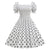 Vestido Branco Estilo Anos 1950