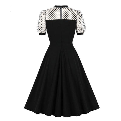 Vestido Estilo Retrô Dos Anos 1950