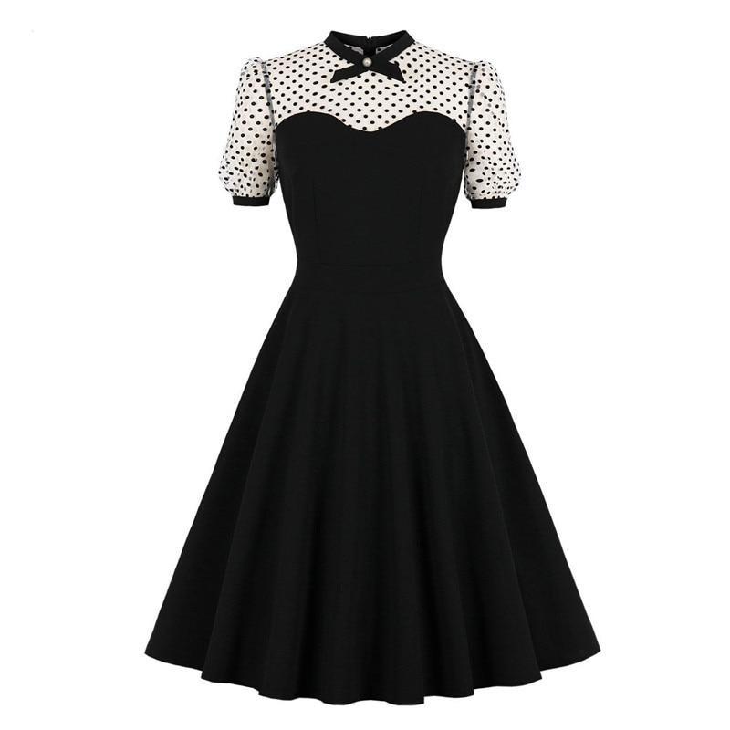 Vestido Estilo Retrô Dos Anos 1950