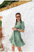 Vestido Verde De Bolinhas Vintage