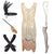 Vestido Vintage 1920 Bege