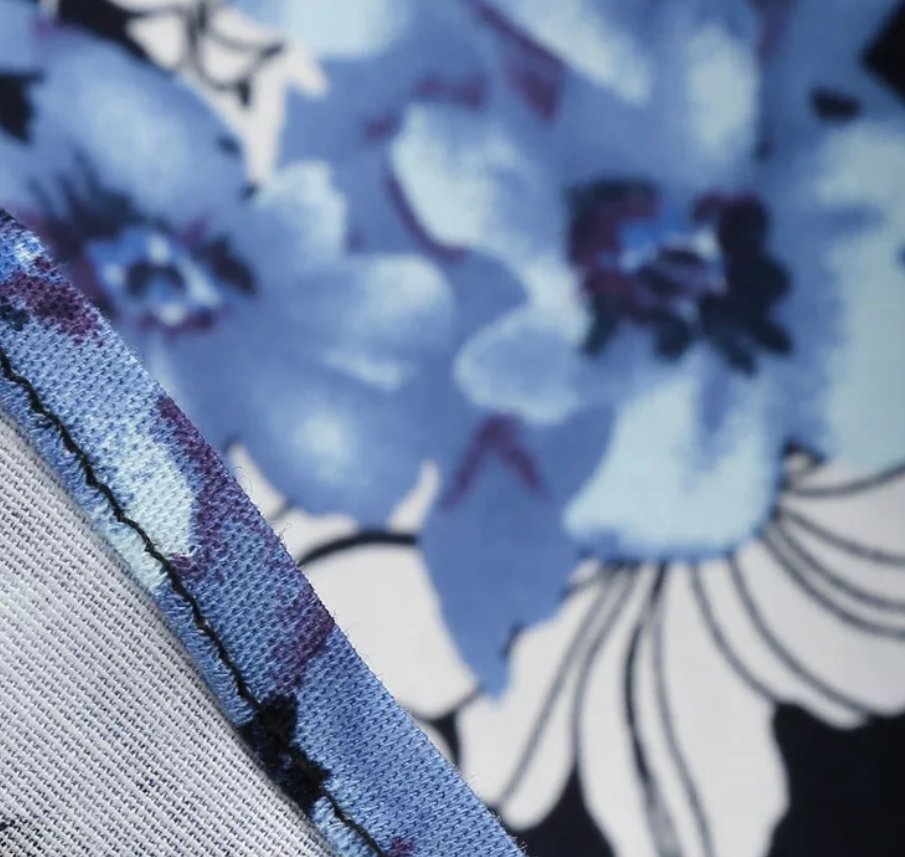 Vestido Vintage 1950 Azul