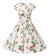 Vestido Cereja Vintage De 1950