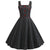 Vestido Preto Vintage De 1950