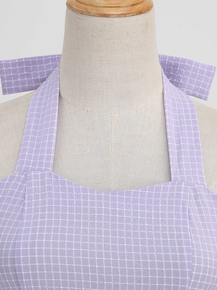 Vestido Roxo Vintage De 1950