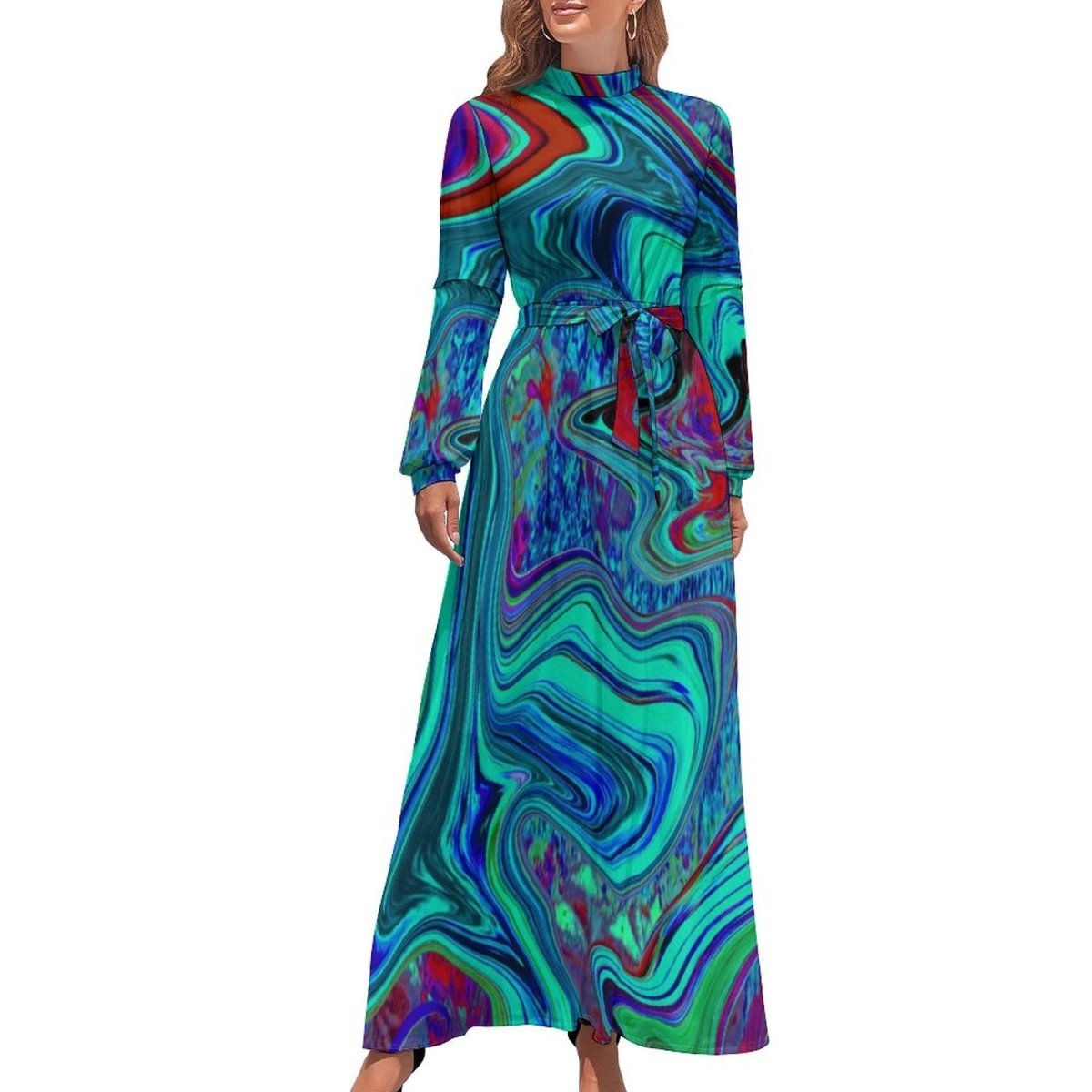 Vestido Chique Vintage Dos Anos 1970