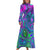 Vestido Roxo Vintage De 1970