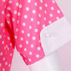 Vestido Vintage De Bolinhas Rosa Anos 50
