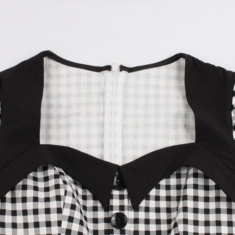 Vestido Xadrez Vintage