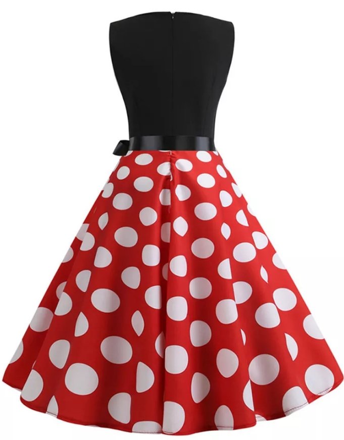 Vestido Vermelho Vintage Inglês