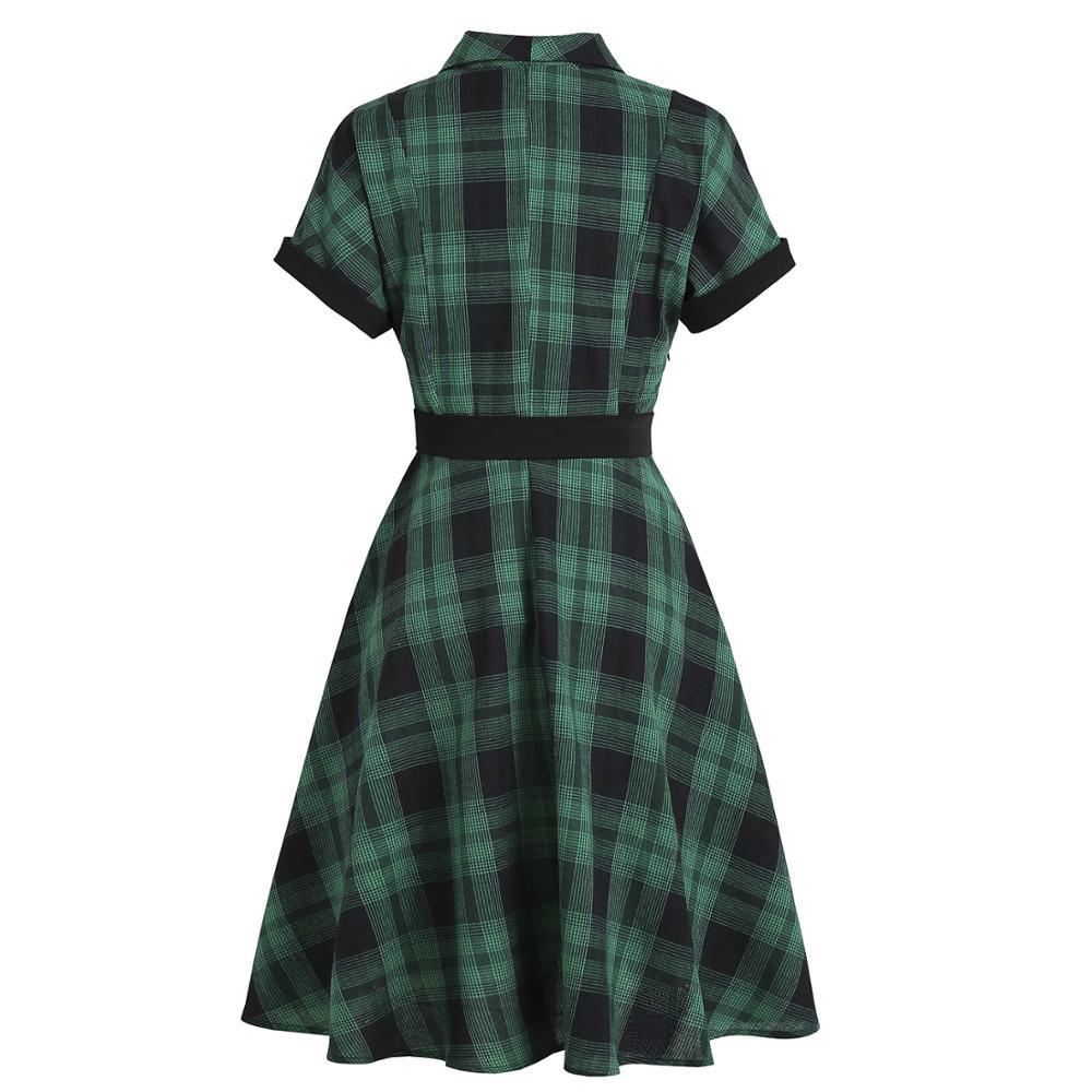 Vestido Inglês Vintage Verde