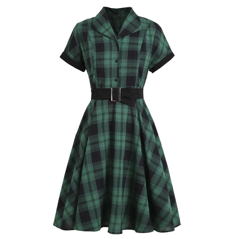Vestido Inglês Vintage Verde