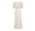 Vestido Vintage Ano 1940 Bege