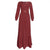Vestido Vermelho Vintage Dos Anos 1940