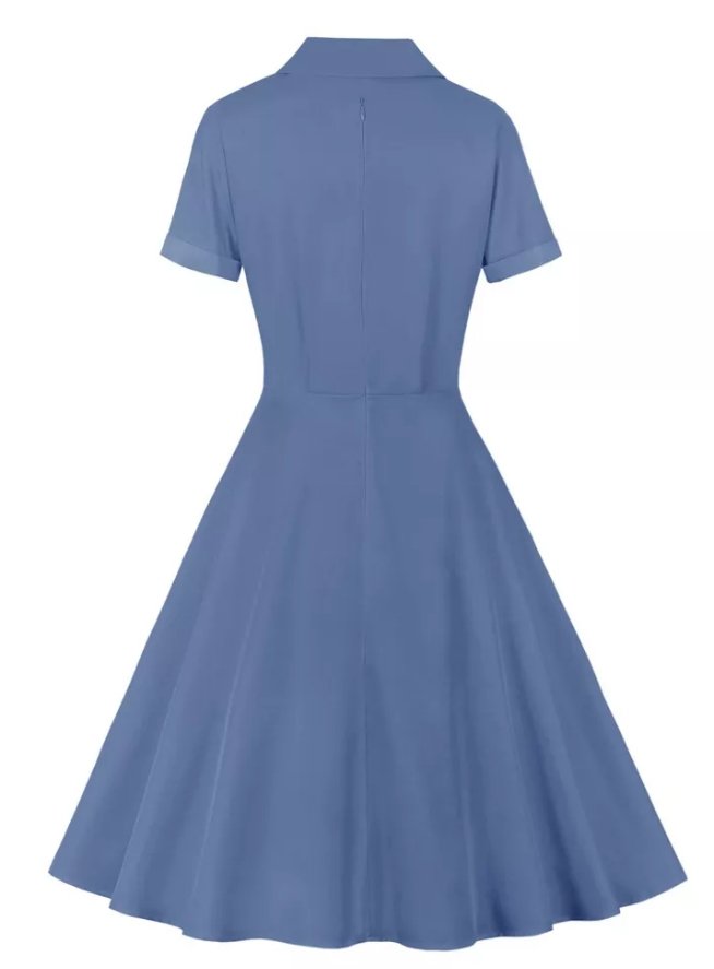 Vestido Audrey Hepburn Vintage Dos Anos 1950