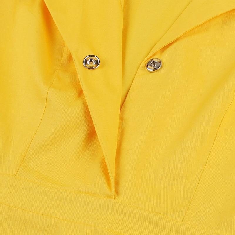 Vestido Vintage Amarelo Anos 50